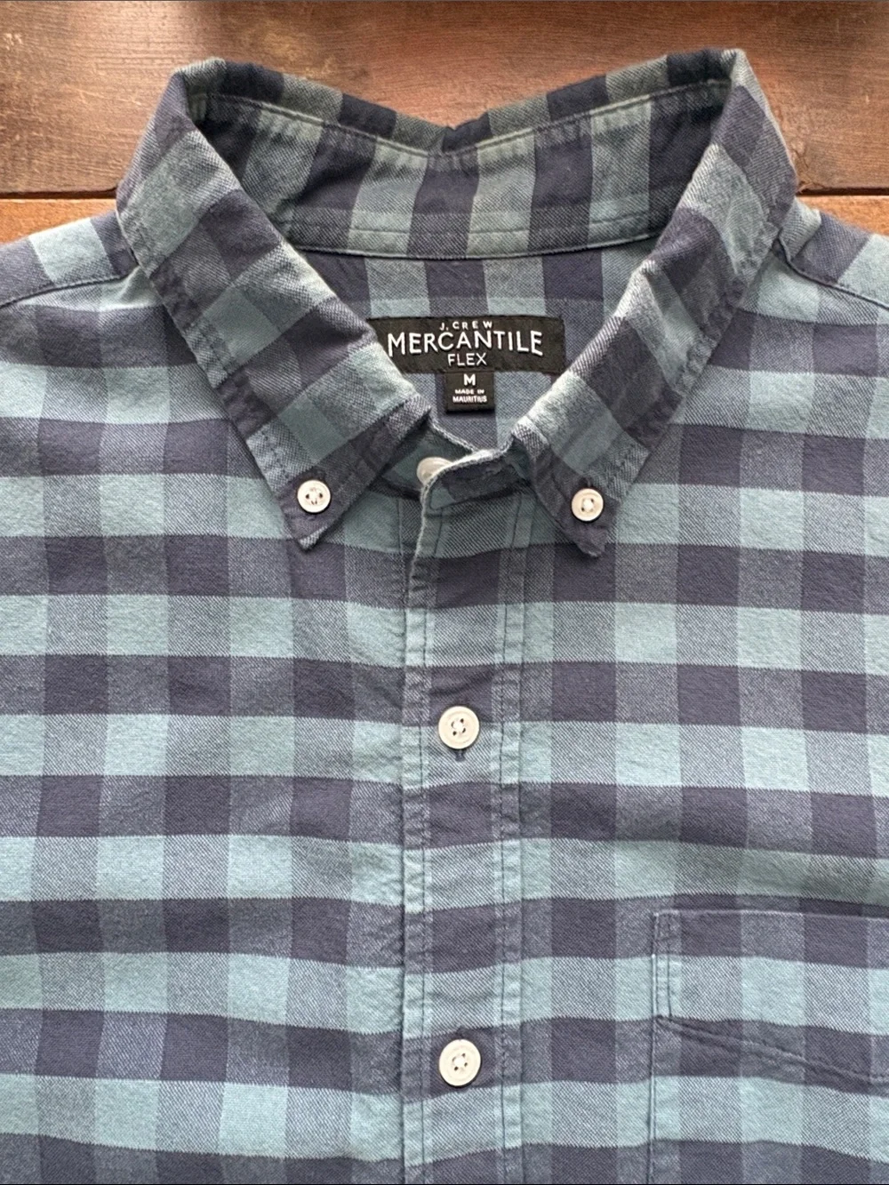 J. Crew Plaid Button-Down Shirt